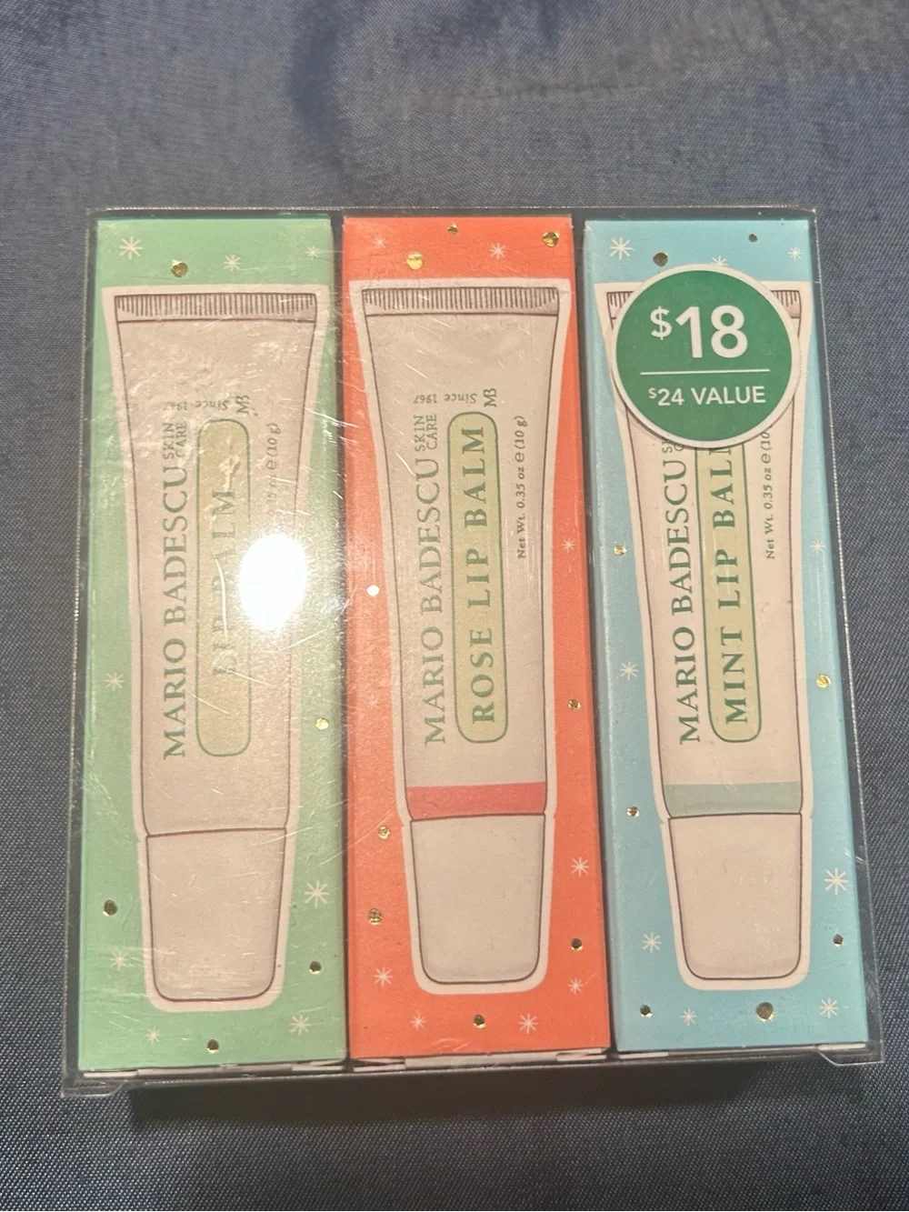 Mario Badescu Lip Balm Trio